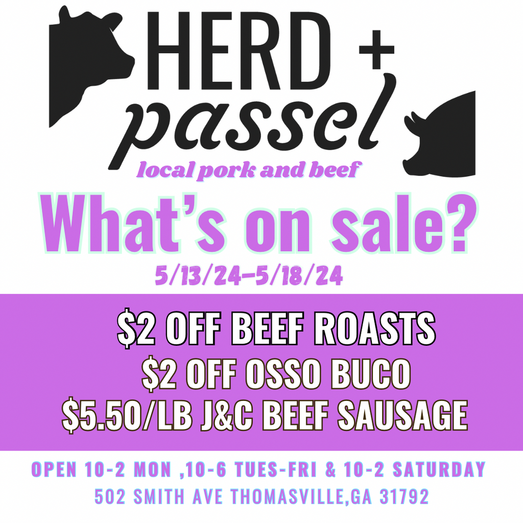 What's on sale at Herd and Passel?