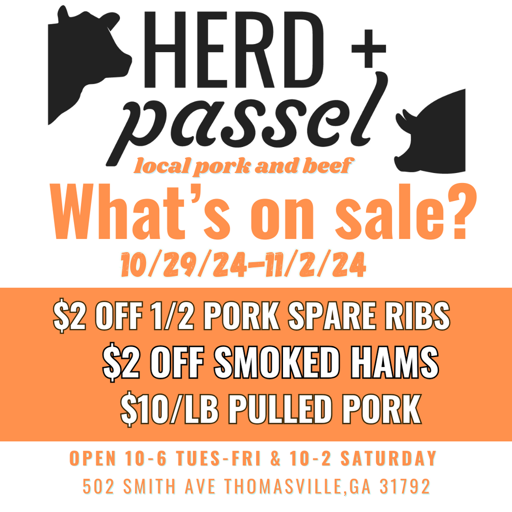 What's on sale at Herd and Passel?