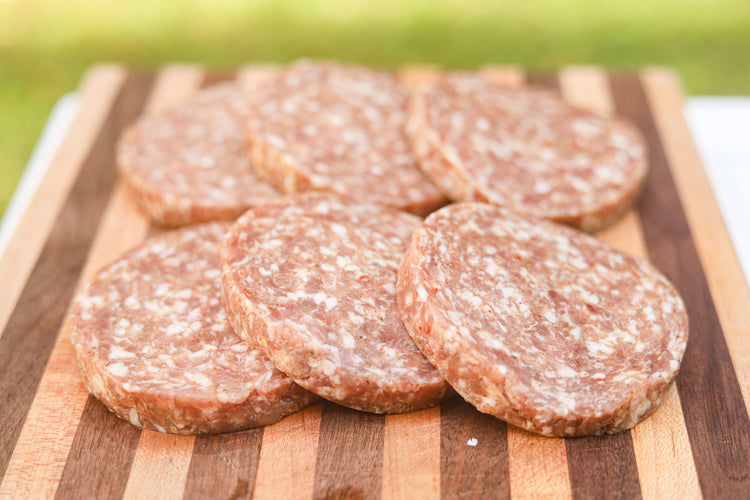 Fresh Sausage Patties- Mild, Medium Or Hot (Sugar Free)