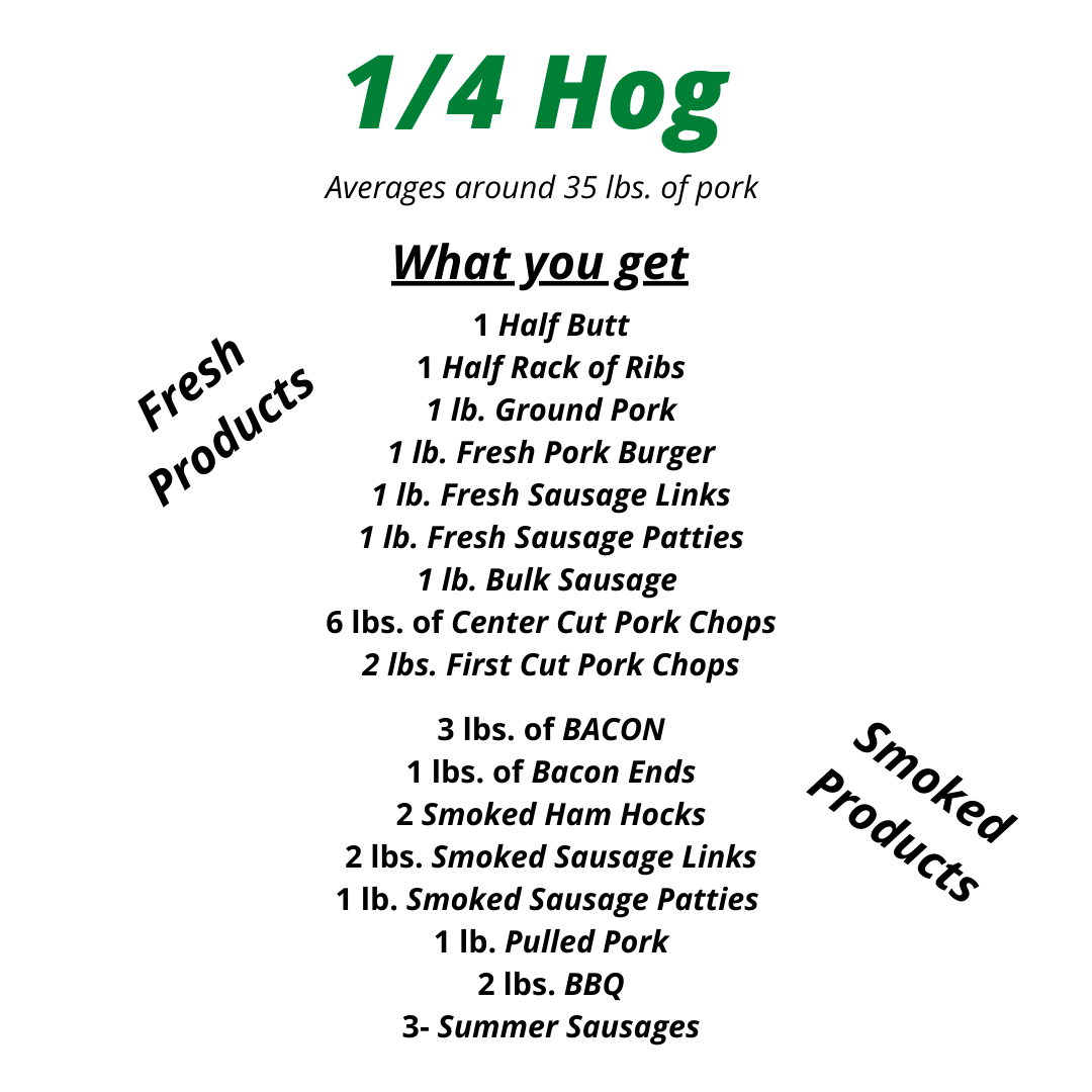 Quarter Hog Thompson Farms