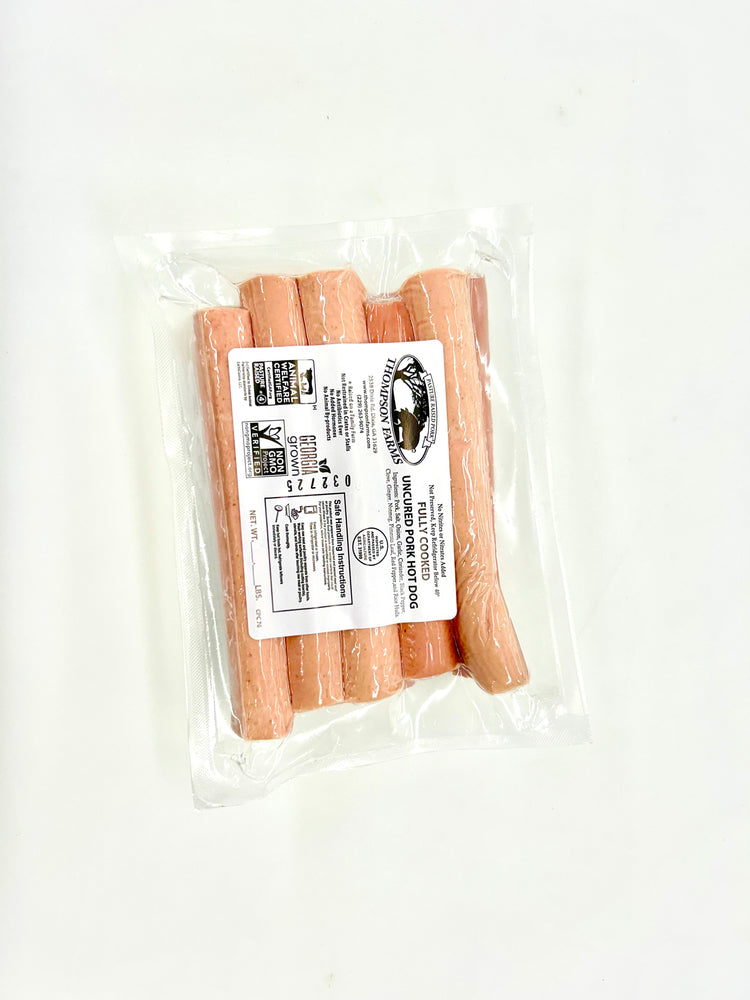 Uncured Pork Hot Dogs (Sugar Free)
