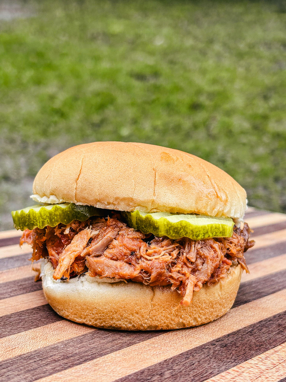 King Oyster Mushroom Pulled Pork Sandwich Vegan Pulled Beef Pulled