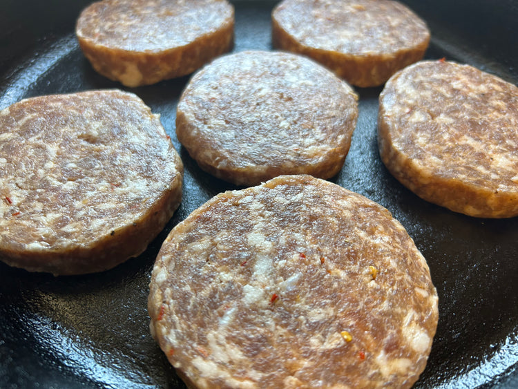 Fresh Sausage Patties- Mild, Medium Or Hot (Sugar Free)